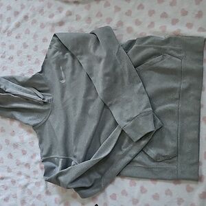 Nike Therma Fit Grey Hoodie Hoody Size Small